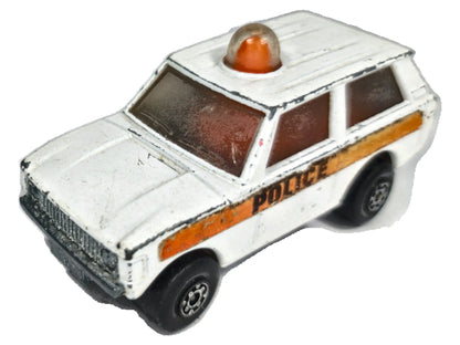 POLICE PATROL RANGE ROVER Rolamatics Matchbox 1975 1:55 Made in England