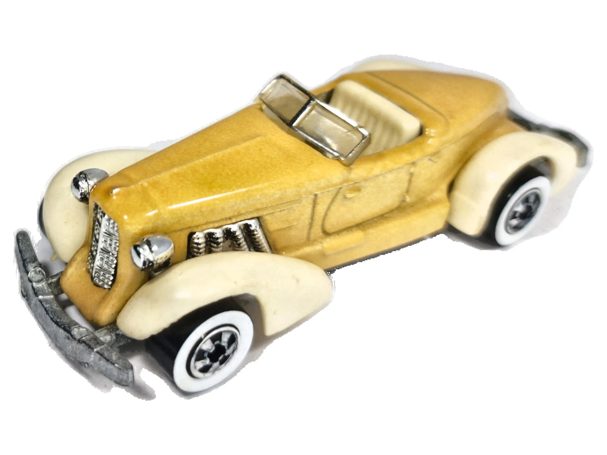 AUBURN 852 Whitewall Wheels Hot Wheels 1978 Złoty 1:64 2xMetal