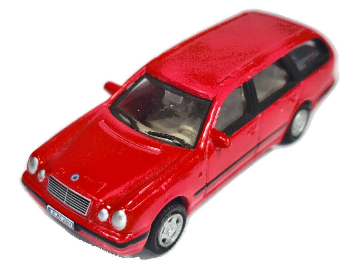 MERCEDES-BENZ 300T KOMBI, Hongwell, Die cast, Czerwony, 1:76, Resoraki