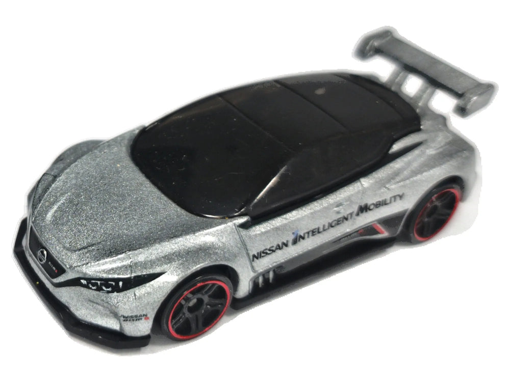 Nissan Leaf Nismo RC_02 Hot Wheels 2020 HW Green Speed 1:64 Luzak Srebrny