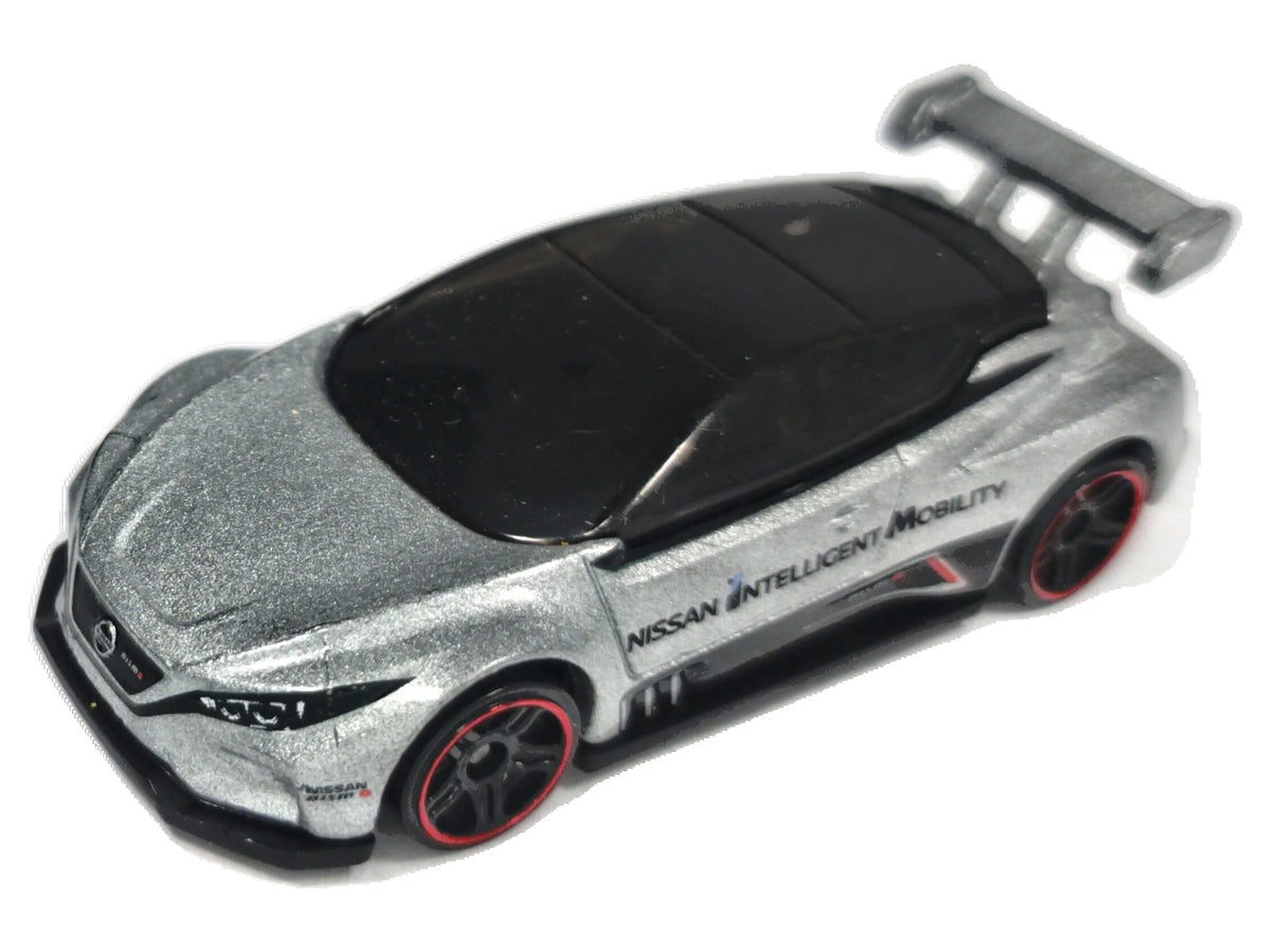 Nissan Leaf Nismo RC_02 Hot Wheels 2020 HW Green Speed 1:64 Luzak Srebrny