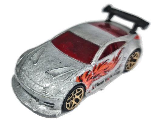 Nissan 350Z Hot Wheels 1:64 Luzak Srebrny