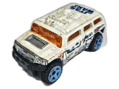 ROCKSTER, Hot Wheels 2008, Die cast J30, Biały, 1:64, Resoraki