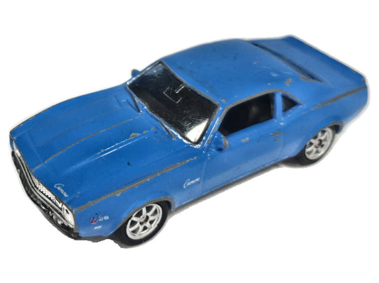 1968 Chevrolet Camaro Z/28 Welly Niebieski 1:64 Luzak