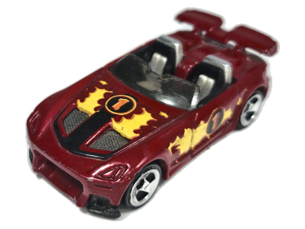 Tantrum Hot Wheels 2001 Ragtops & Roadsters 1:64 Luzak Czerwony