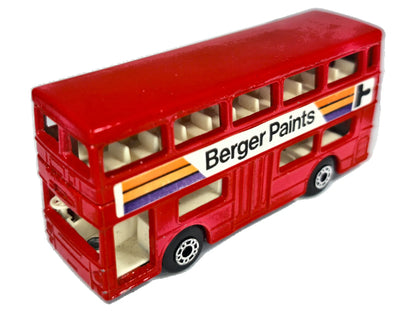 THE LONDONER Matchbox 1972 Czerwony 1:72 Made in England Berger Paints