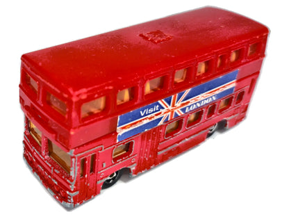 Autobus Piętrowy BRITISH BUS London Bus Majorette '70 1:64 Made in England