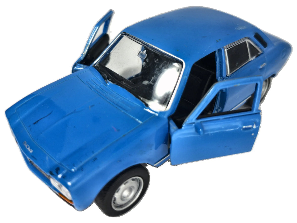 1975 PEUGEOT 504 Welly 1975 Niebieski 1:36