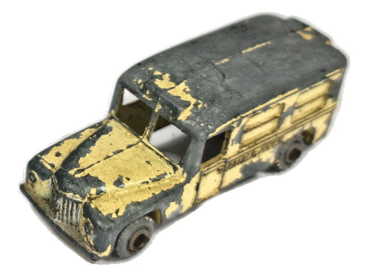 AMBULANCE Furgonetka Matchbox '40 Żółty 1:72 Made in England