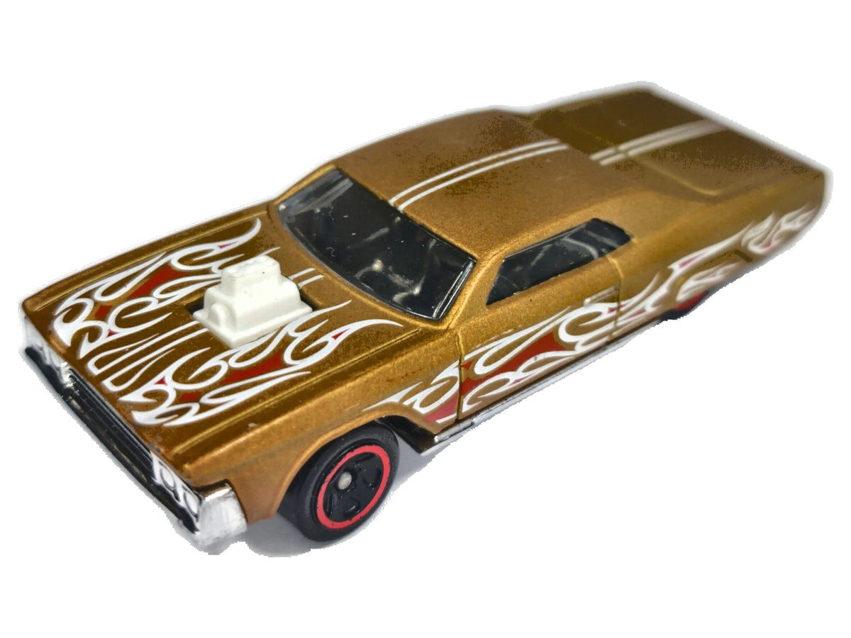 LAYIN' LOWRIDER, Hot Wheels 2021, Die cast HCT39, Złoty, 1:64, Resoraki