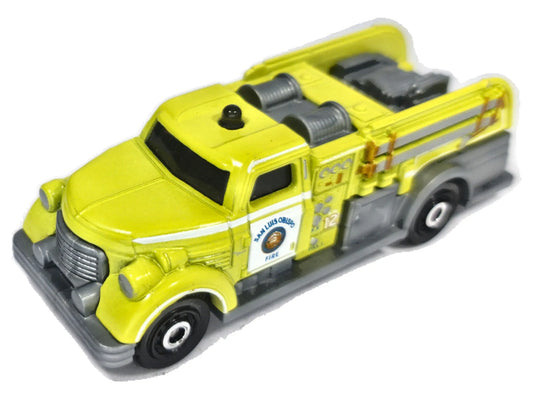 Mbx Rescue Dasher Matchbox 2020 1:64 Wóz strażacki Żółty Straż pożarna