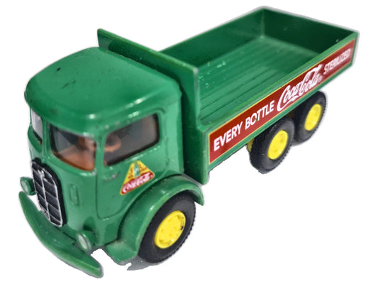 MACK MODEL CJ DELIVERY TRUCK COCA COLA, Solido 1989, Die cast, Zielony 1:54