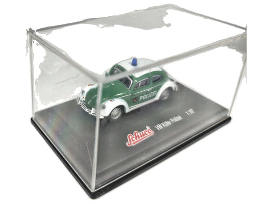 Vw Käfer Polizei (VE Beetle MK1) Policja Schuco Zielony 1:87