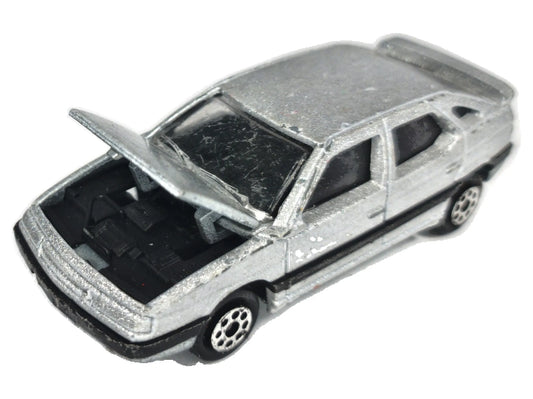 Citroën XM Majorette '90 1:64 Made in France Luzak Srebrny