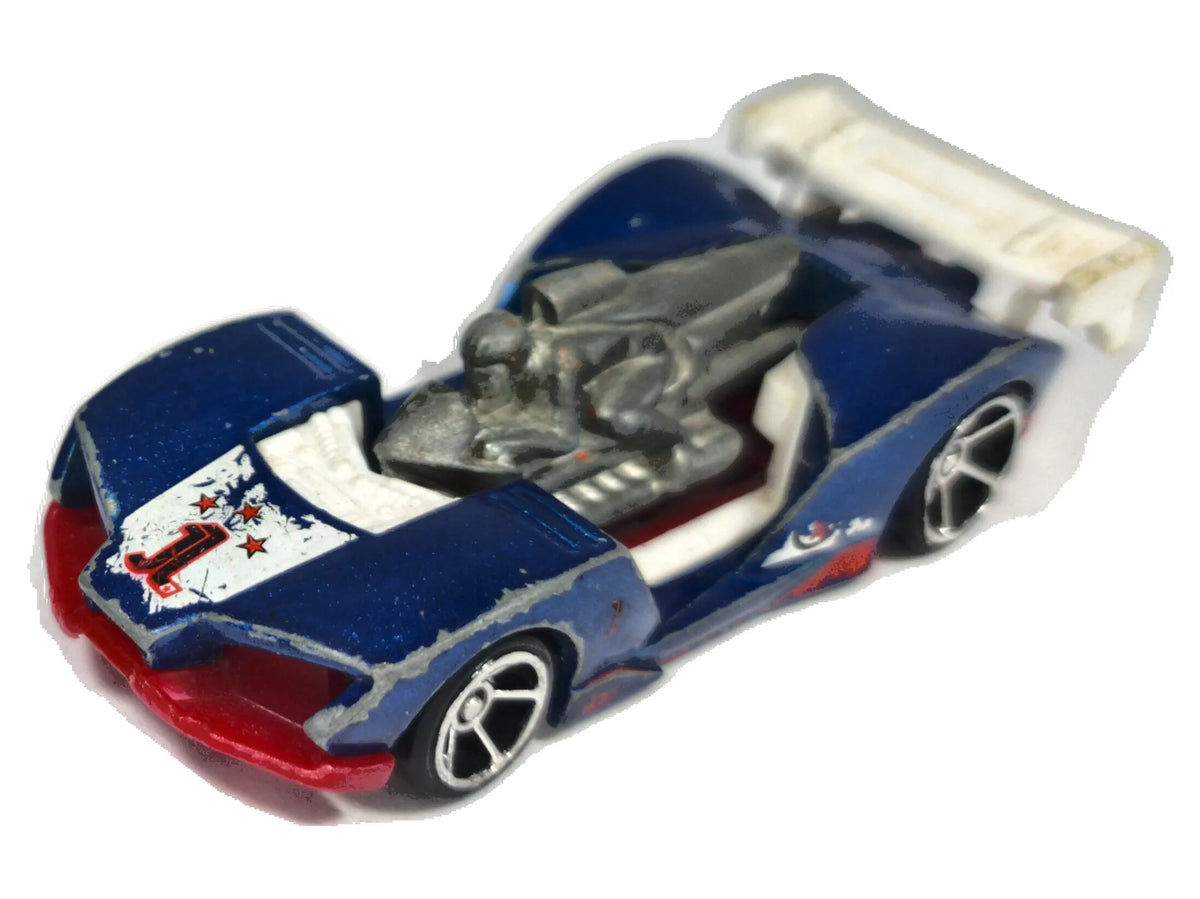Improvado Hot Wheels 2004 1:64 4 Luzak Niebieski