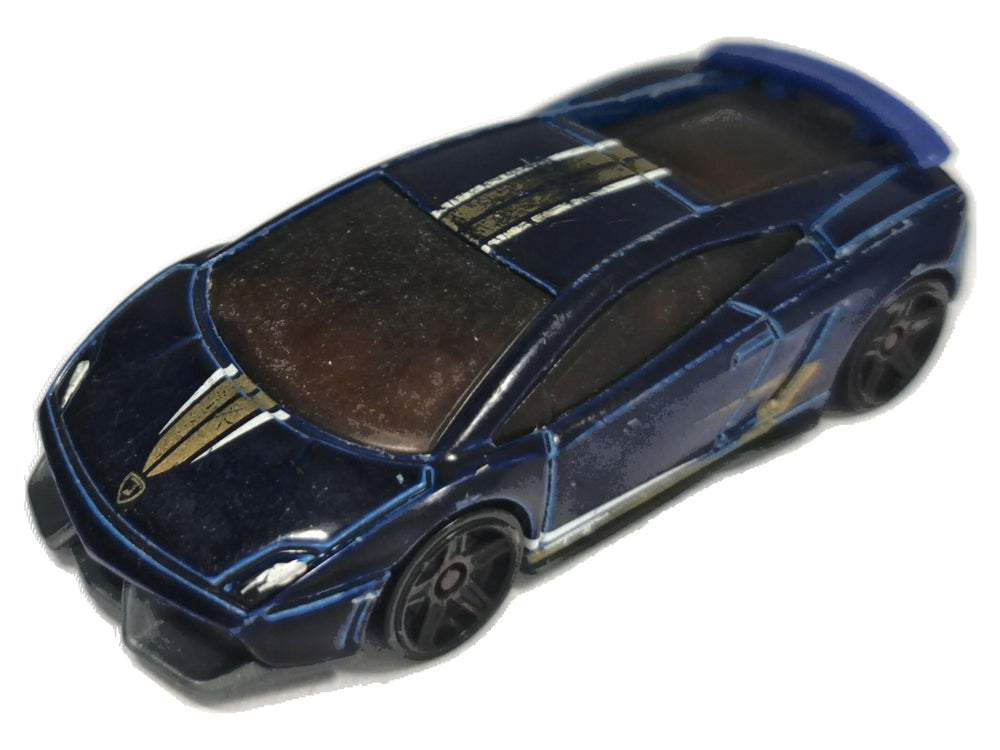 Lamborghini Gallardo LP 570-4 Hot Wheels 2010 1:64 Luzak Niebieski