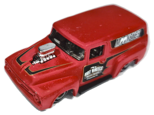 Dairy Delivery Hot Wheels Mooneyes 1:64 Dostawczy Luzak Czerwony