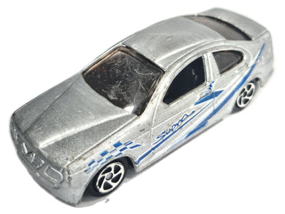 SEDAN SPORT CONCEPT CAR, MotorMax, Die cast 6109, Srebrny, 1:64, Resoraki