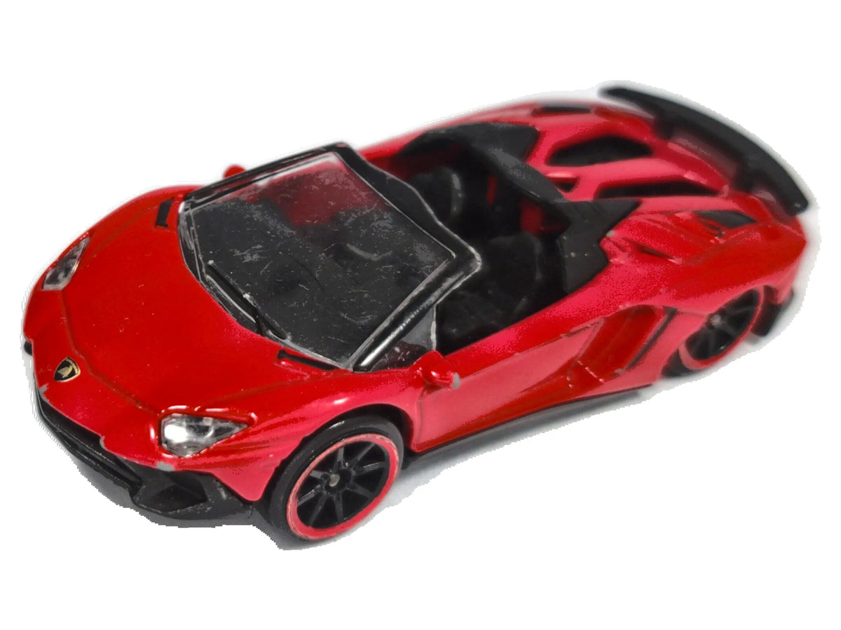 Lamborghini Aventador Sv Roadster Majorette Czerwony 1:64