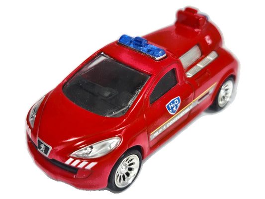 PEUGEOT 307 H20 FUEL CELL, Norev, Die cast, Czerwony, 1:43, Resoraki