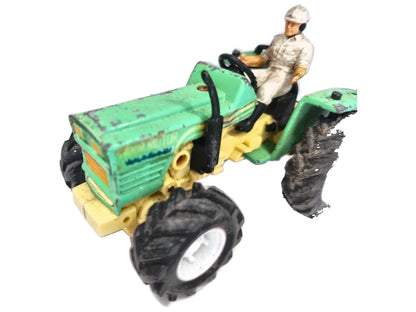 Ciągnik Rolniczy Traktor Majorette 1:43 Ciągnik Rolniczy Figurka Kierowcy