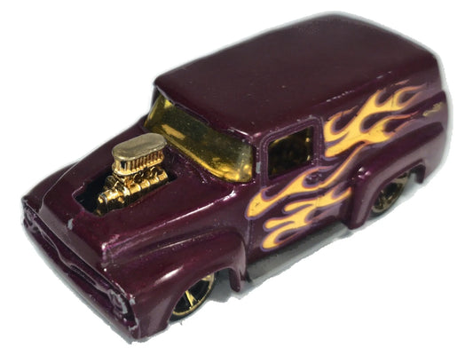'56 Ford Hot Wheels 2002 1:64 Luzak Fioletowy