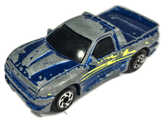 The Buster Matchbox 1995 1:64 Pickup Luzak Niebieski