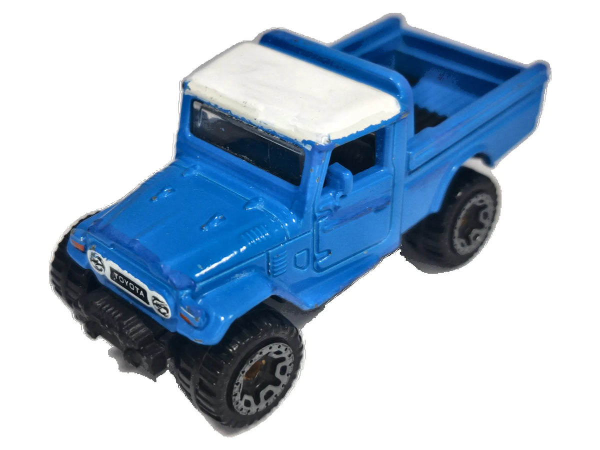 TOYOTA LAND CRUISER, Hot Wheels 2020 Die cast GRY93 Niebieski 1:64 Resoraki