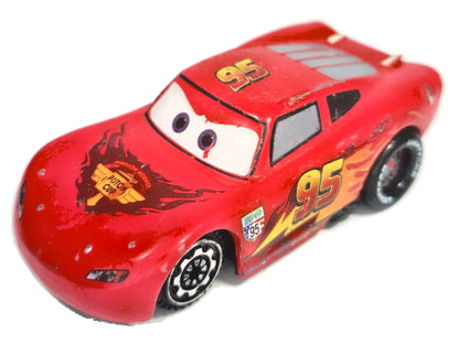 ZYGZAK MCQUEEN, Auta Disney Pixar, Die cast, Czerwony, 1:64, Resoraki