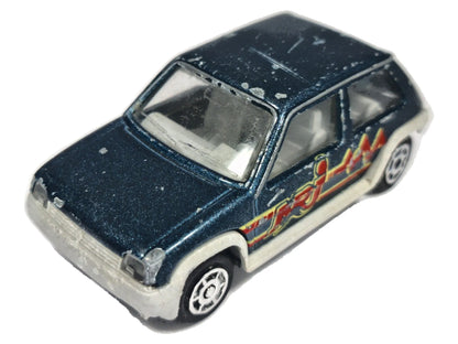 SUPERCINQ GT TURBO, Majorette 1980, France, 205, Metaliczny, 1:51, Resoraki