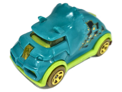 Tricera-Truck Hot Wheels 2018 Street Beasts 1:64 Luzak Turkusowy