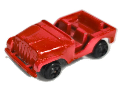 JEEP WILLYS MB Wojsko Zee Toys Czerwony 1:72 Made in United States