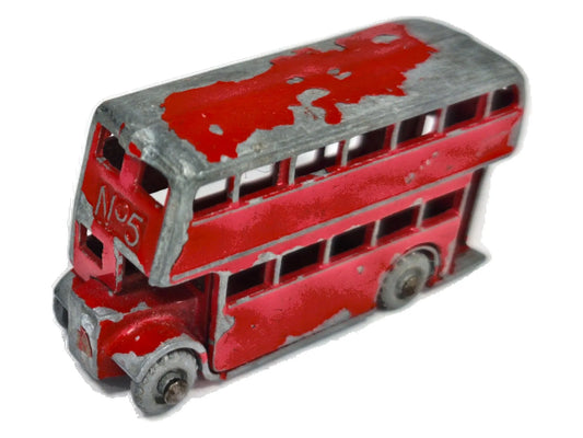 AUTOBUS PIĘTROWY Matchbox '50 Czerwony 1:87 Made in England London Bus