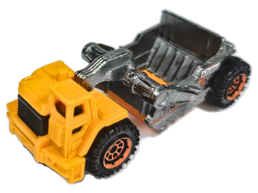 Road Scraper MBX Construction Matchbox 2007 Żółty 1:64
