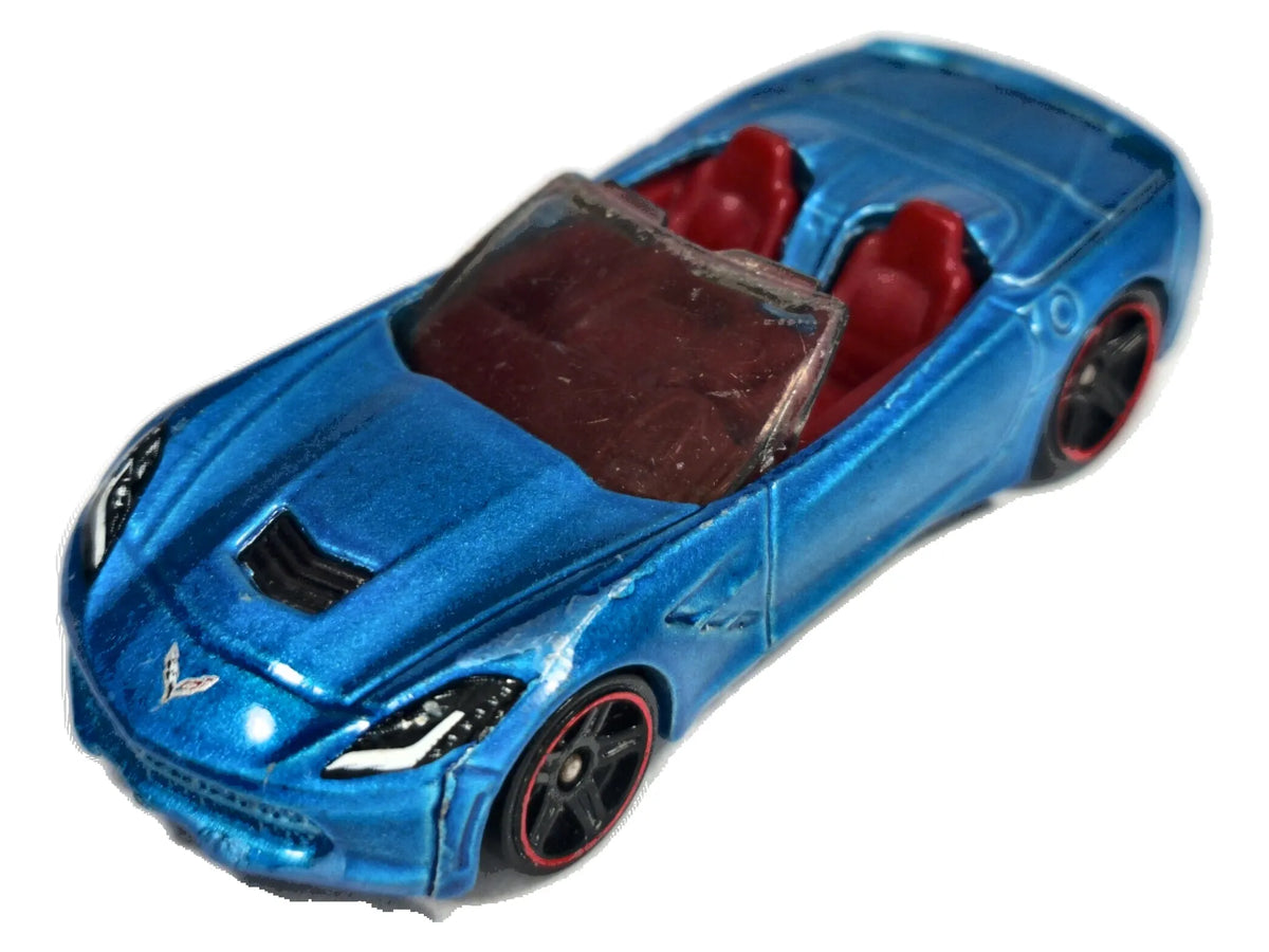 '14 CORVETTE STINGRAY CABRIO Hot Wheels 2013 Niebieski 1:64