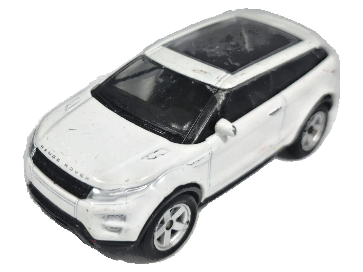 Range Rover Evoque Welly 1:64 Luzak Biały