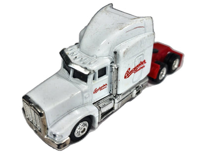 Peterbilt 377 High Speed Biały 1:54 Budweiser