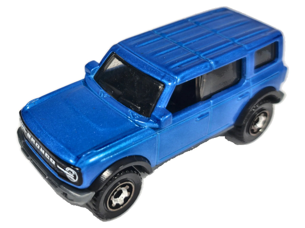 Ford Bronco Matchbox 2021 Mainline 1:64 Luzak Niebieski
