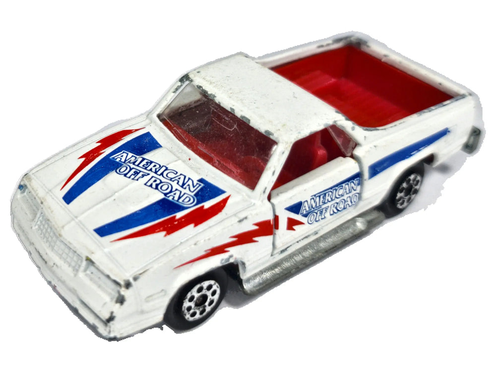 El Camino Ss Majorette '70 Biały 1:59 Made in France 2xMetal