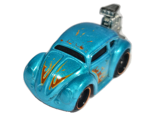 Volkswagen Beetle Hot Wheels 2000 1:64 Luzak Niebieski