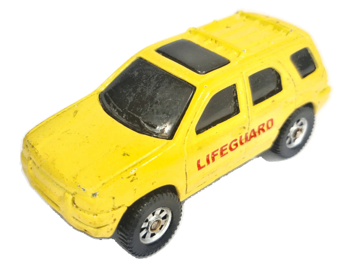 FORD ESCAPE SUV, Lifeguard, Old Maisto, Die cast, Żółty, 1:64, Resoraki
