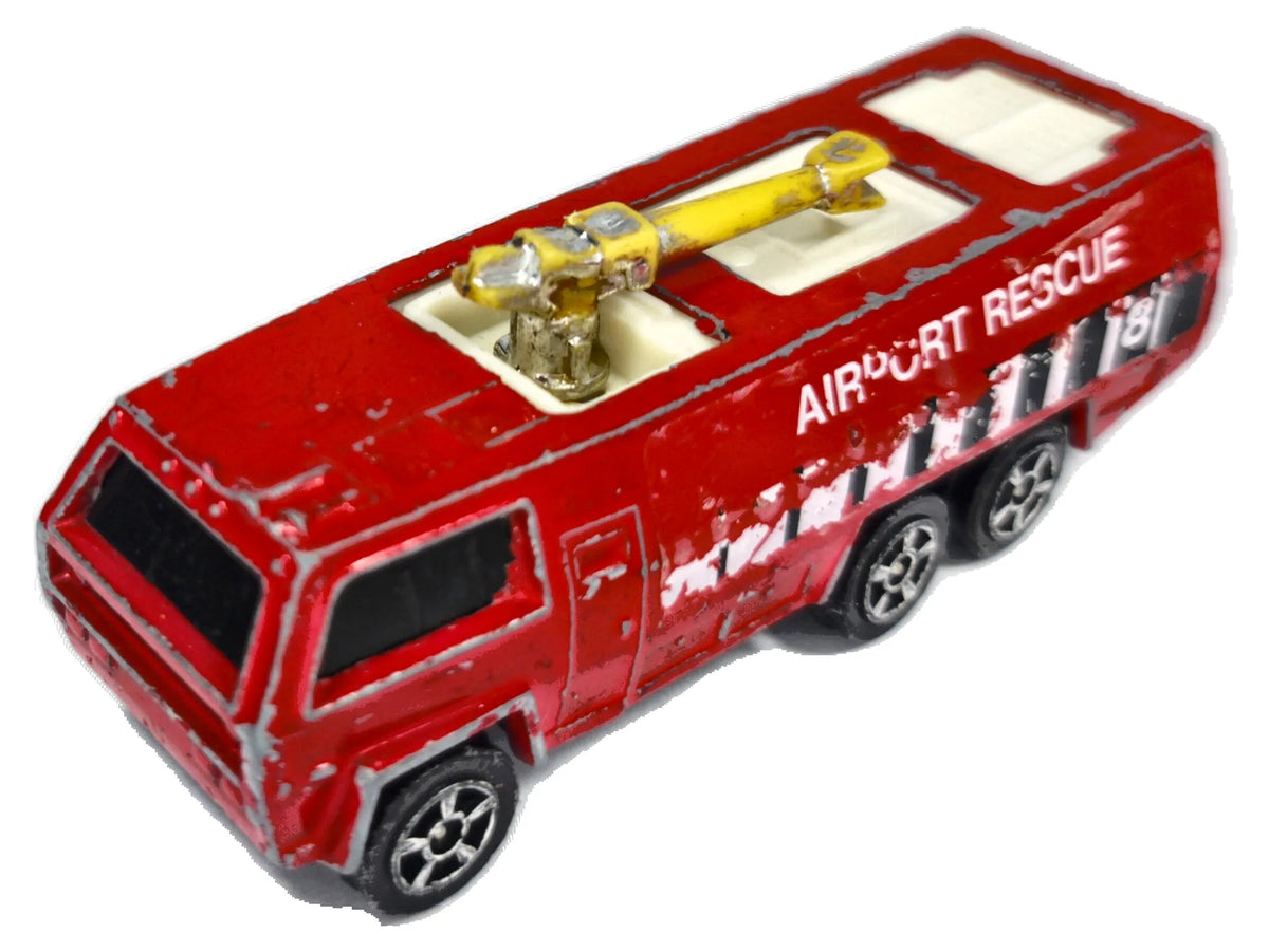 Ciężarówka Airport Rescue Corgi '80 Czerwony 1:87 Made in United Kingdom