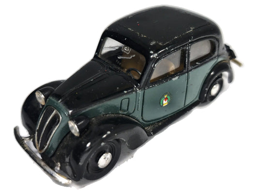 FIAT 1100 508 C Policja Brumm Czarny 1:32 Made in Italy