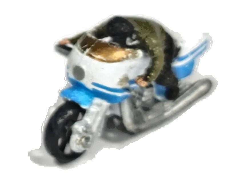 Motocykl Motocykl Sportowy Micro Machines Galoob Biały 1:87