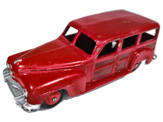 Plymouth Estate Car "Woody" wagon Dinky Toys '50 Czerw 1:43 Made in England