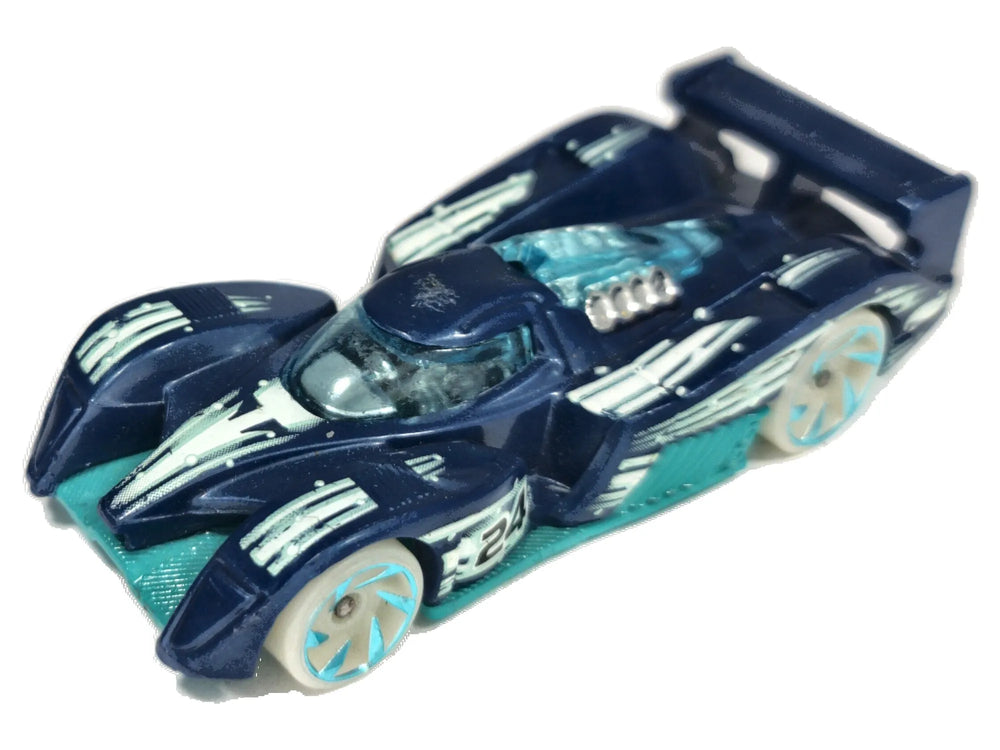 24 Ours Hot Wheels 2010 2010 New Models 1:64 Luzak Granatowy