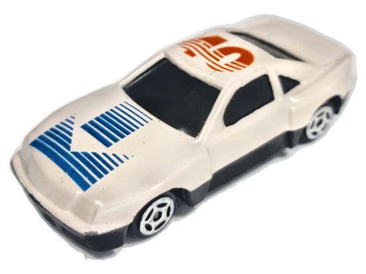 #40 DIE CAST RACE CAR, Unbranded, Die cast 07/06, Biały, 1:64, Resoraki