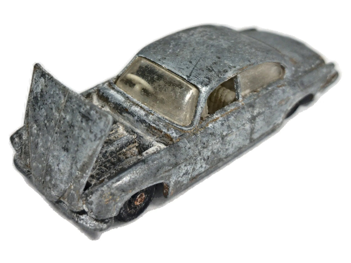 JAGUAR MK10 Matchbox '60 Srebrna Patyna 1:72 Made in England
