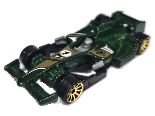 Formula Street Hot Wheels 1:64 Bolid F1 7 Luzak Zielony