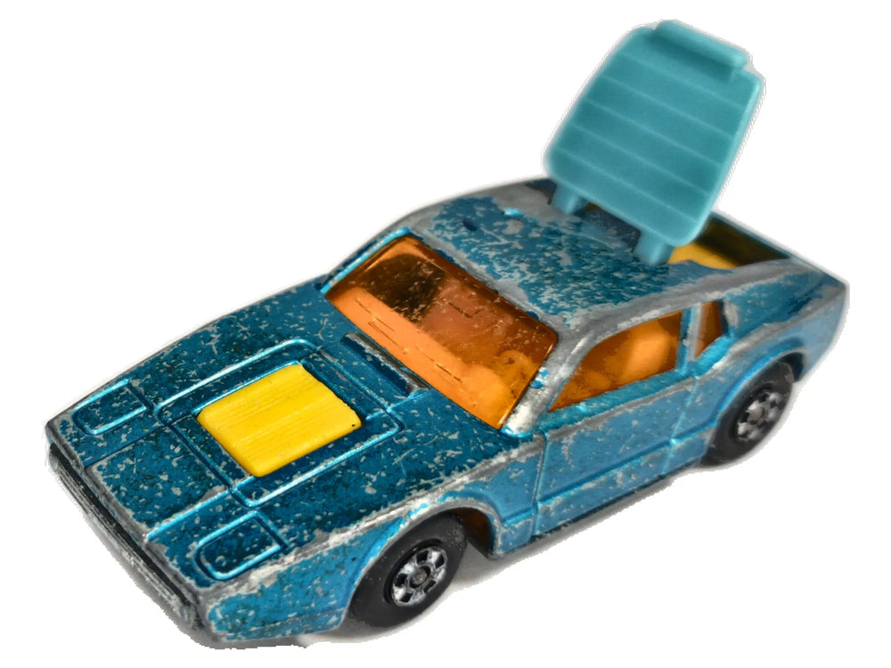 SAAB SONETT III Superfast Matchbox 1973 Niebieski 1:55 Made in England